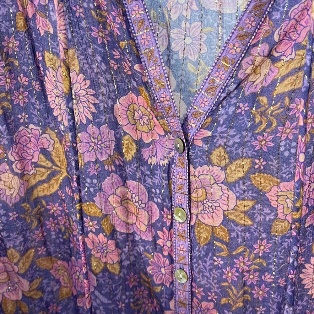 Spell Juniper Blouse Small - image 4